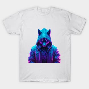 Futuristic Wolf T-Shirt